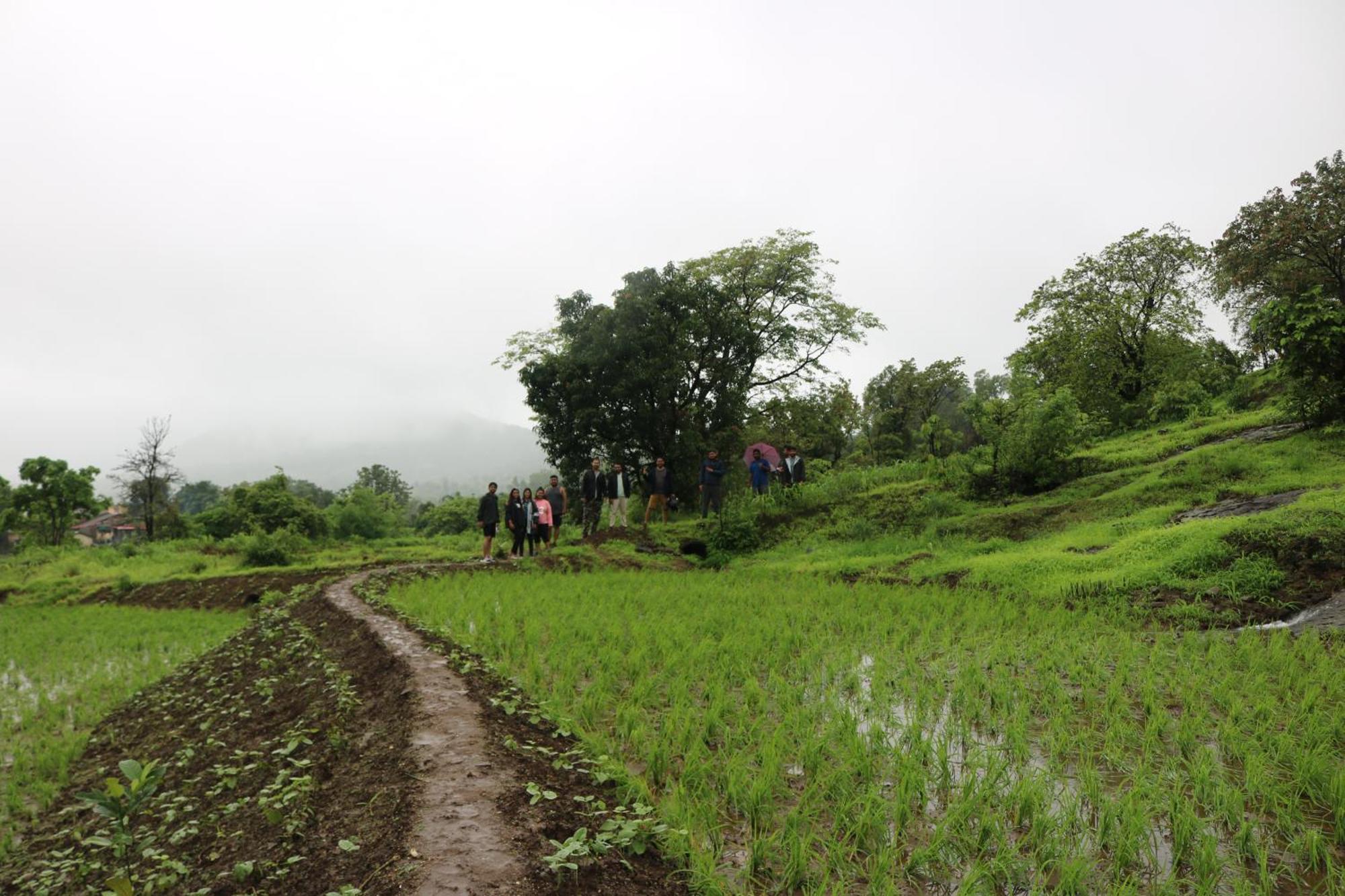 浦那Shinde'S Tikona Valley Farm别墅 外观 照片